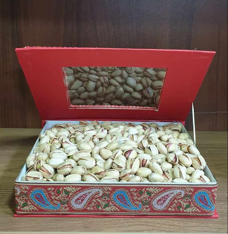 پسته کله قوچی تواضع با کیفیت منتخب برای عرضه تجاری